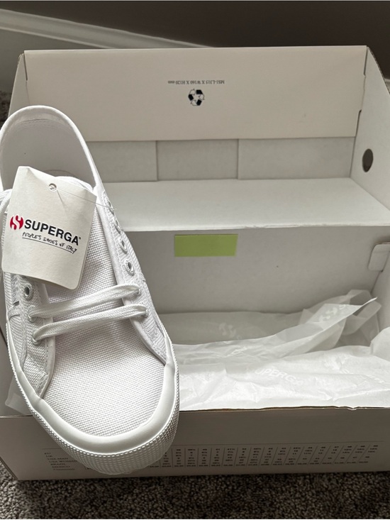 Superga Shoes - Superga White Women's Classic Canvas Slip-On Sneaker